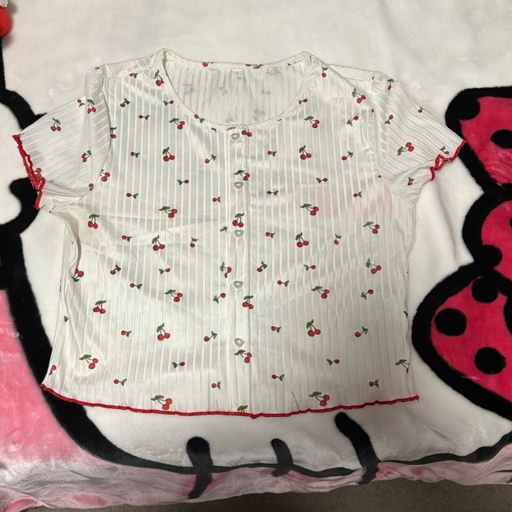 SHEIN cropped shirt
